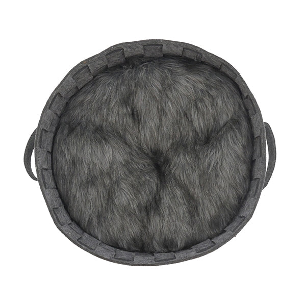 RWDC15_Rosewood_Silver Felt & Fur Plaited (43cm x 43cm)