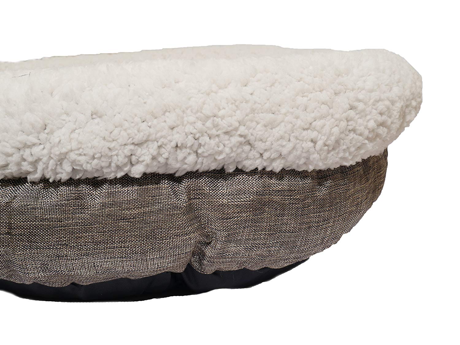 Rosewood_Deep Tweed Teddy Bear Round Bed