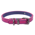 Rosewood_Joules Pink Leather Dog Collars