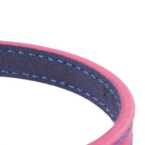 Rosewood_Joules Pink Leather Dog Collars