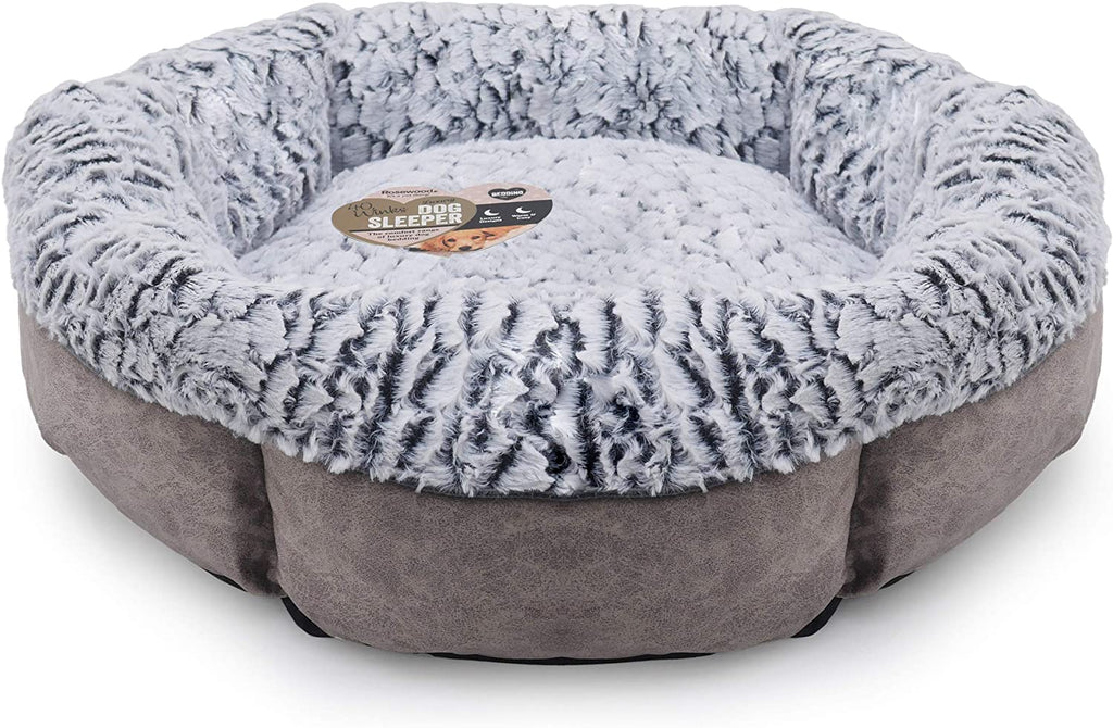 Rosewood_Luxury Fleece Lined Plush Bed