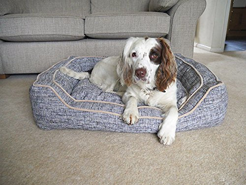 Rosewood_Luxury Slate & Oatmeal Square Bed