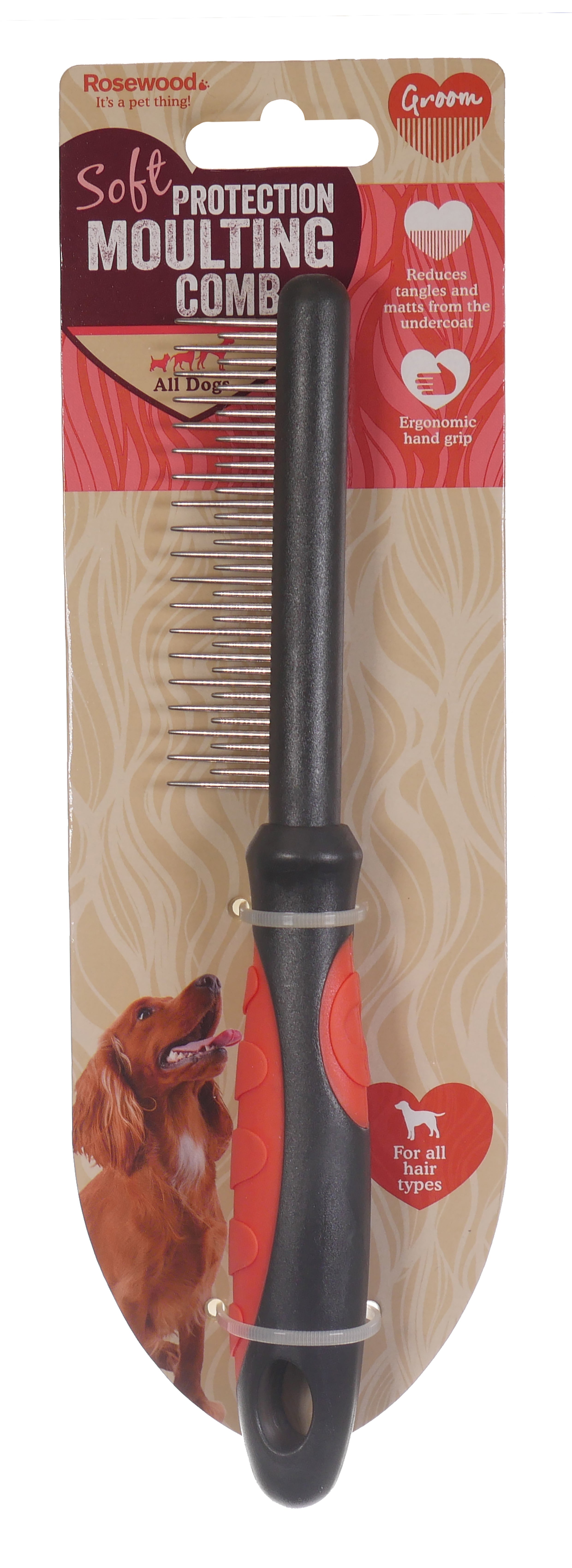 Rosewood_Salon Grooming Combs