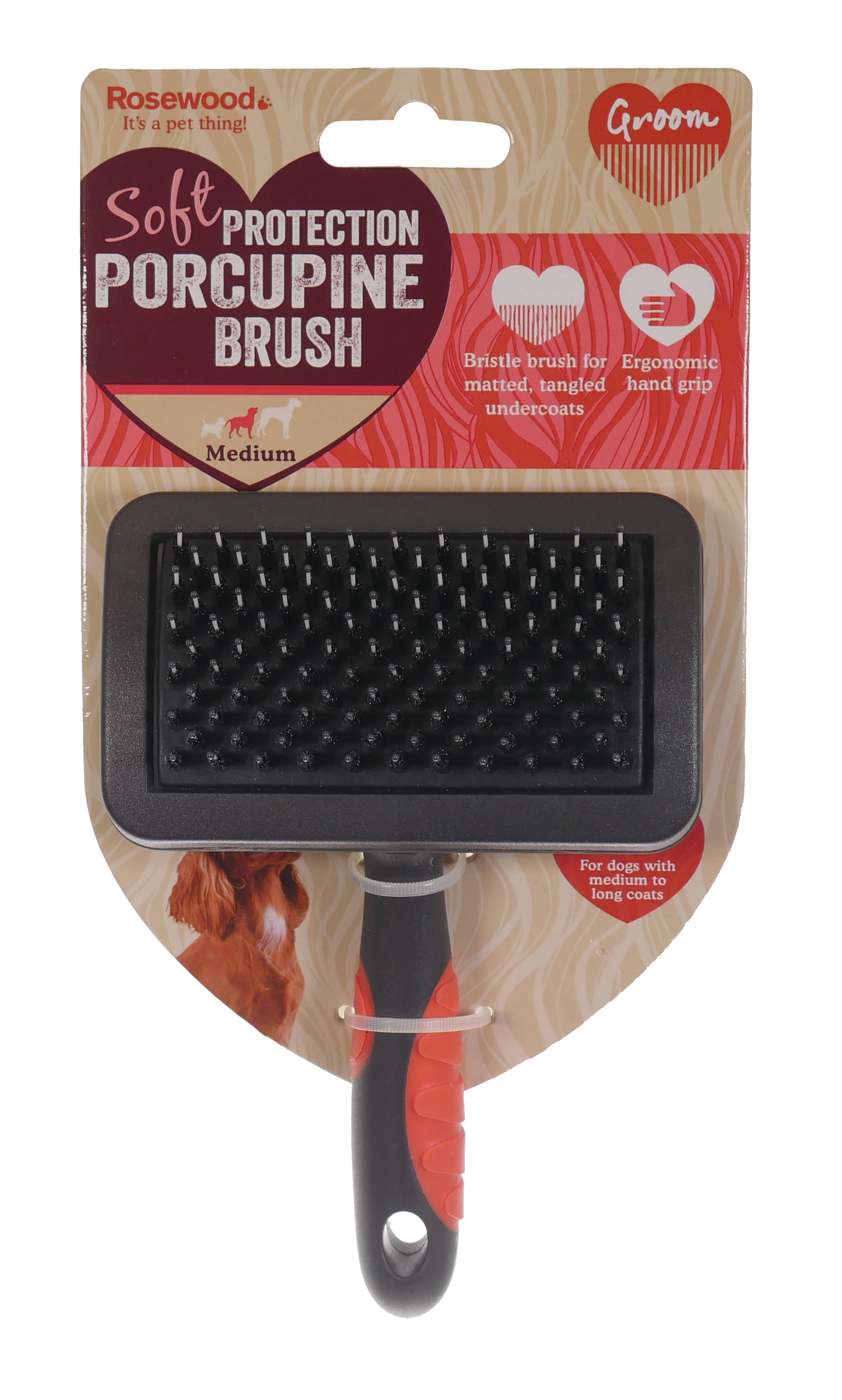 Rosewood_Salon Grooming Porcupine Brush