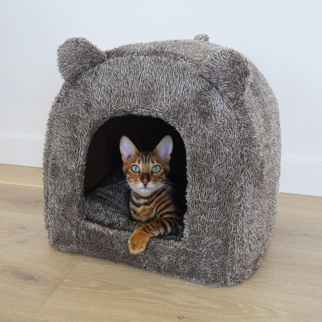 Rosewood_Teddy Bear Cat Bed (38cm x 38cm)
