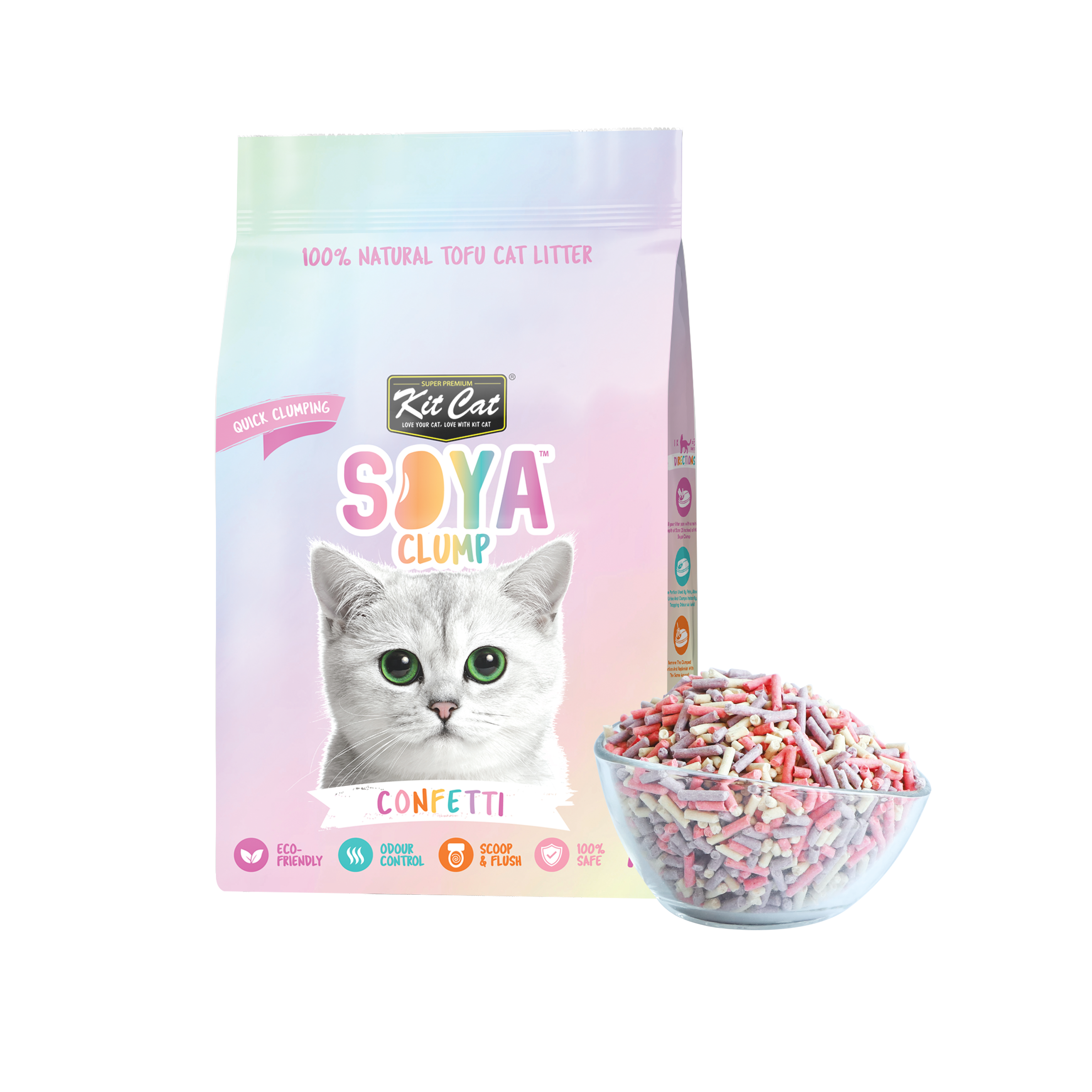 Kit Cat Soya Clump Cat Litter