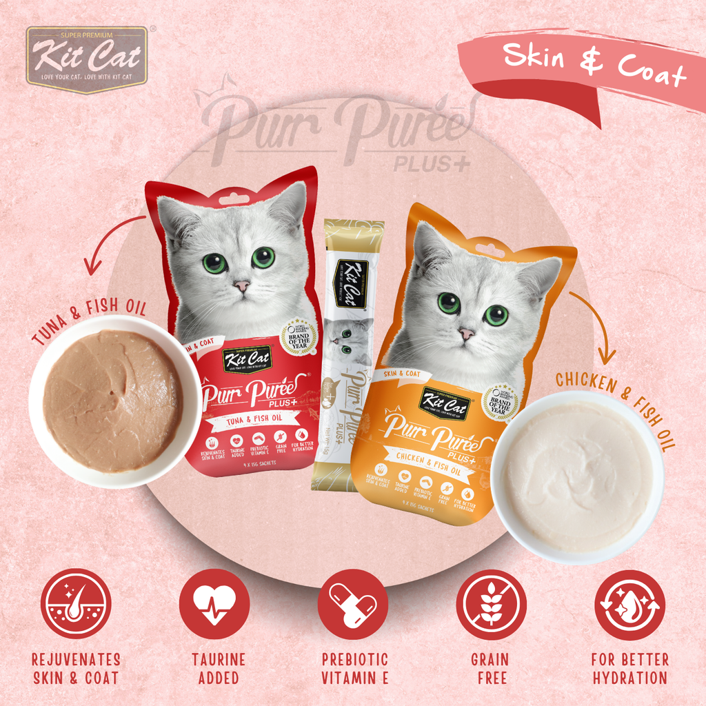 Purr Puree Plus+ (4 x 15g)