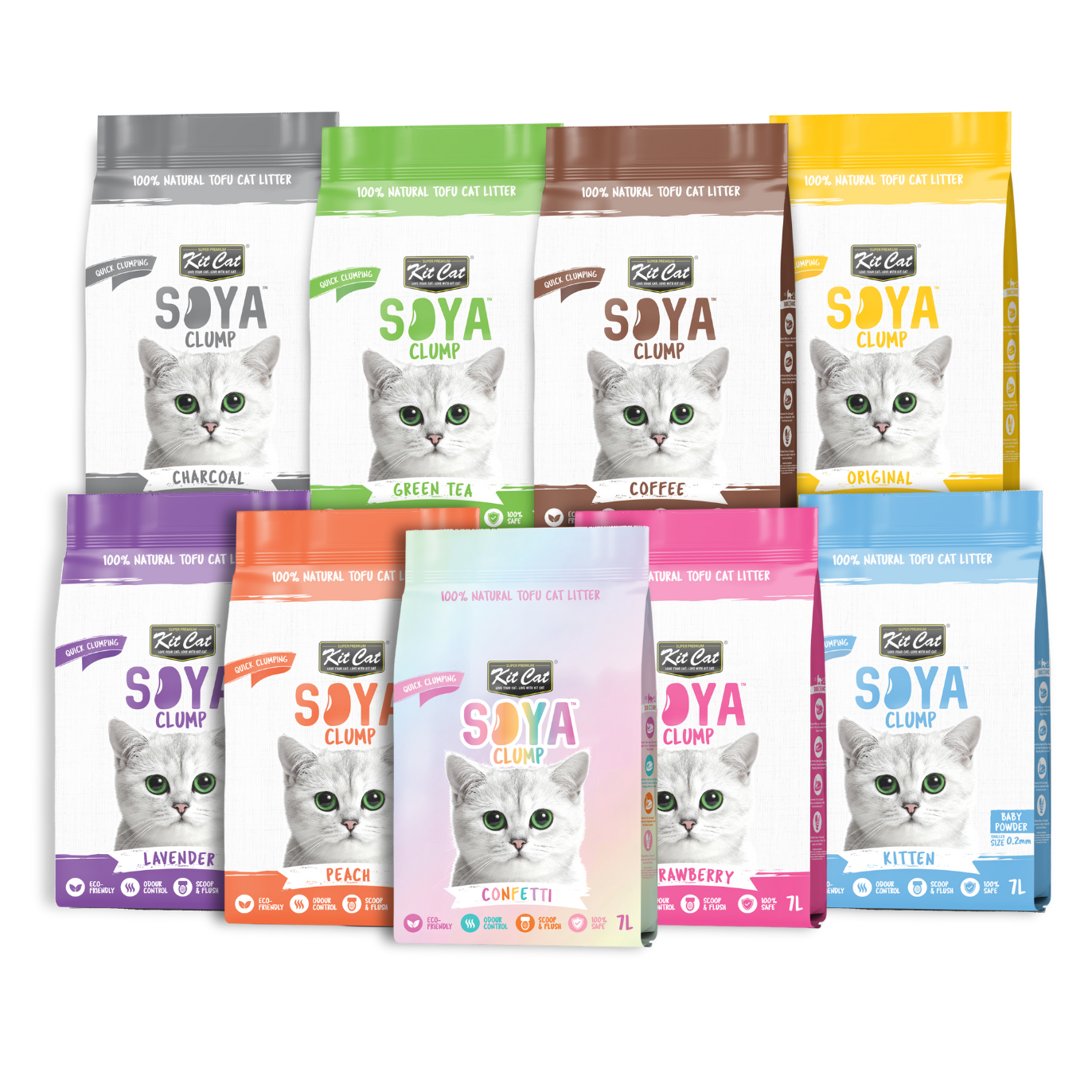 Kit Cat Soya Clump Cat Litter