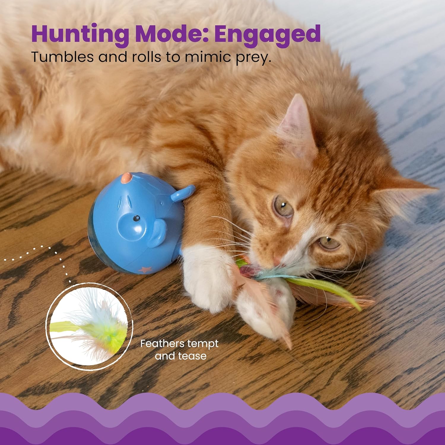 Petstages Hunt n' Swat Treat Tumbler