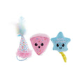 Happy Purrthday Birthday Plush Toys 3pk