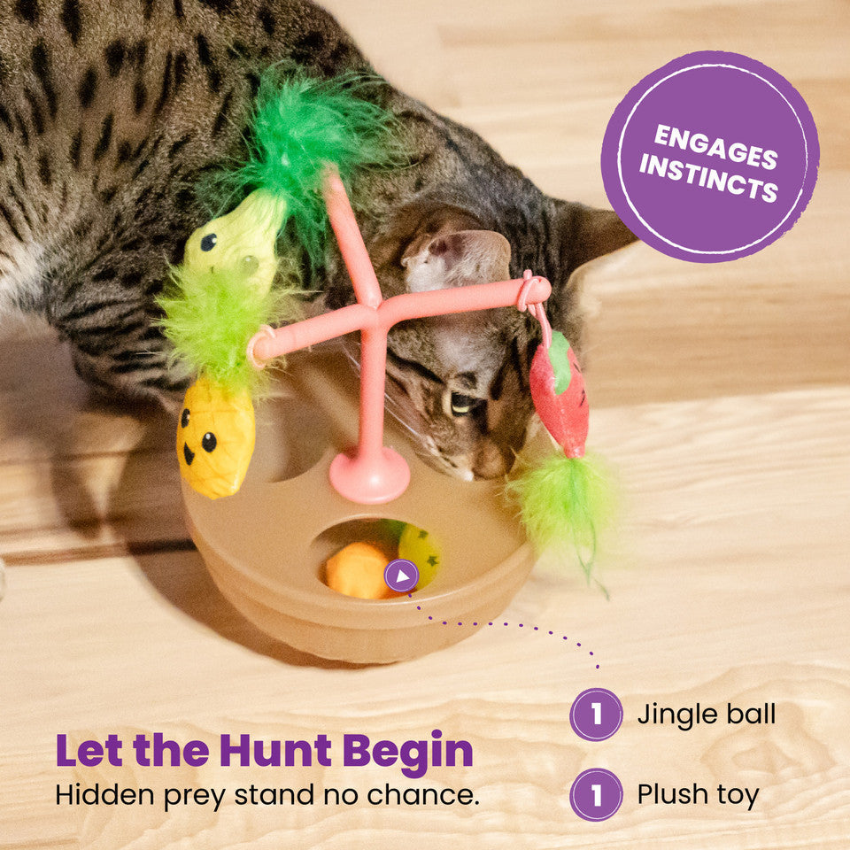 Catstages Hunt N' Wobble Fruit Bowl