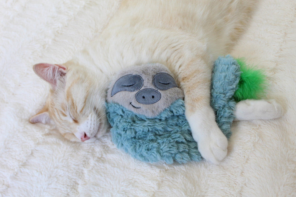 Snoozin Sloth Purr Pillow