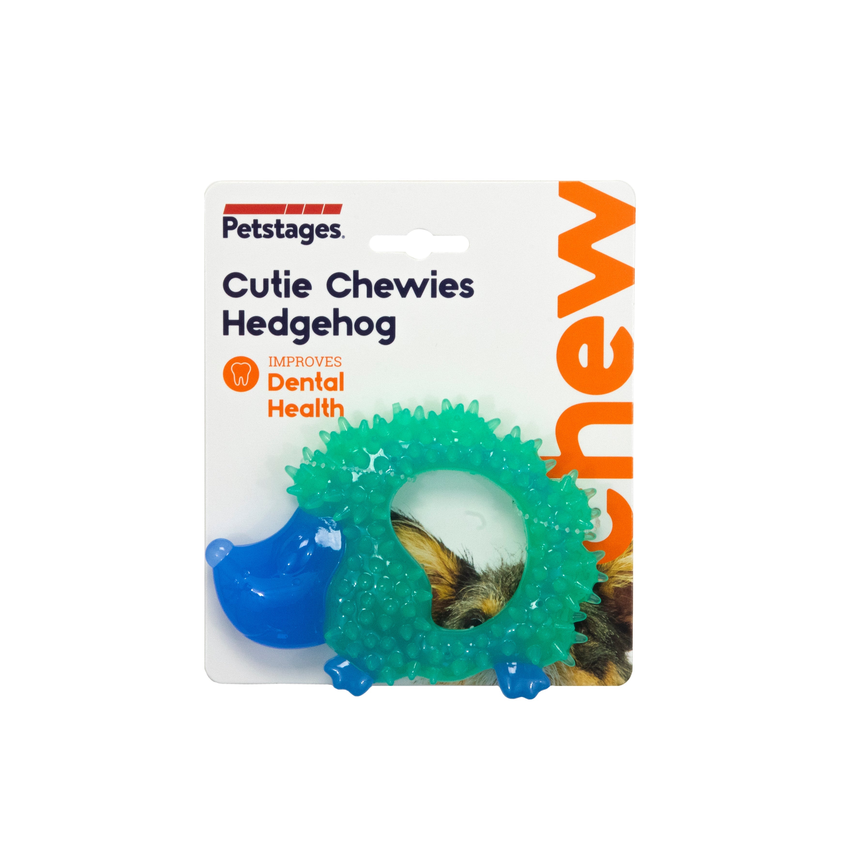 TOYD113_Petstages_Cutie Chewies Hedgehog