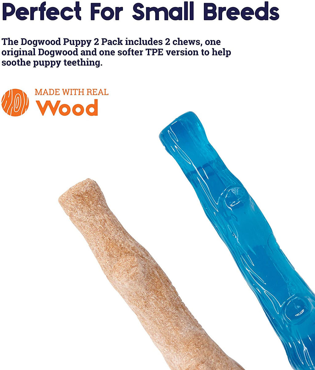 TOYD124_Petstages_Puppy 2PK Dogwood Small
