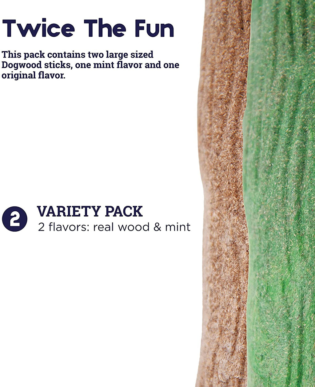 TOYD126_Petstages_Dogwood 2PK Original/Fresh Breath Large