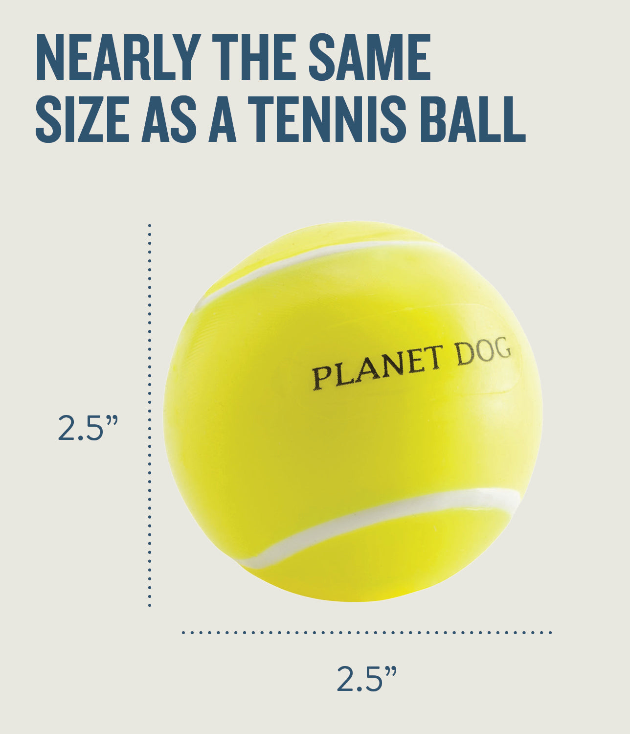 TOYD145_Petstages_Planet Dog_Tennis Ball