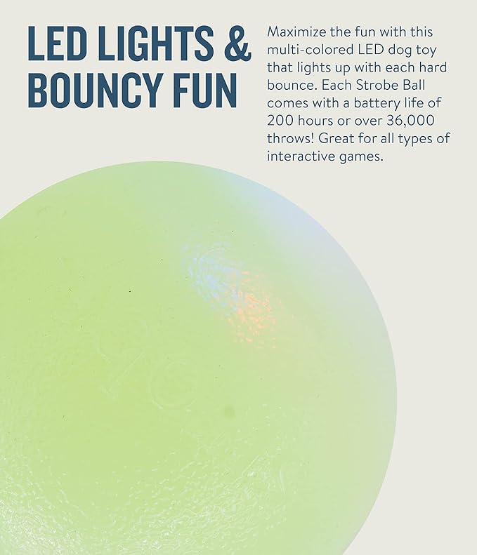 TOYD147_Pet Stages_Planet Dog_Orbee-Tuff Strobe Ball Green