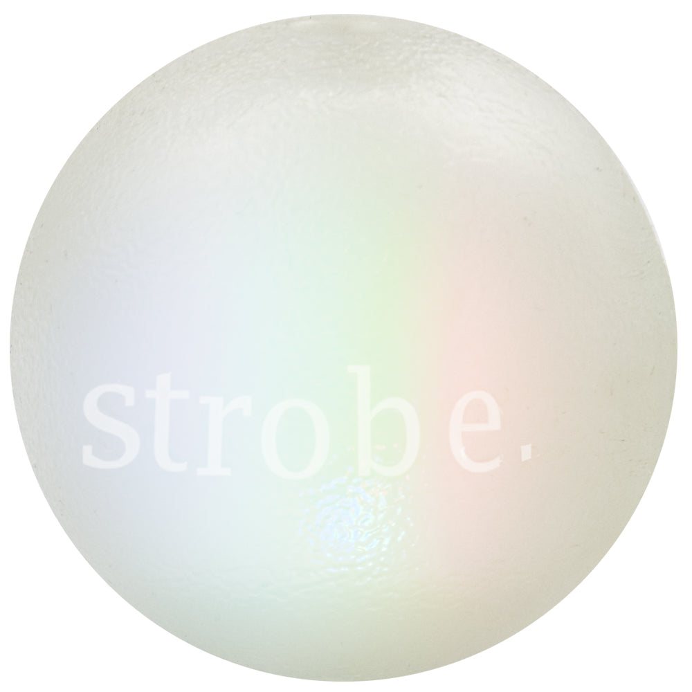 TOYD147_Pet Stages_Planet Dog_Orbee-Tuff Strobe Ball White