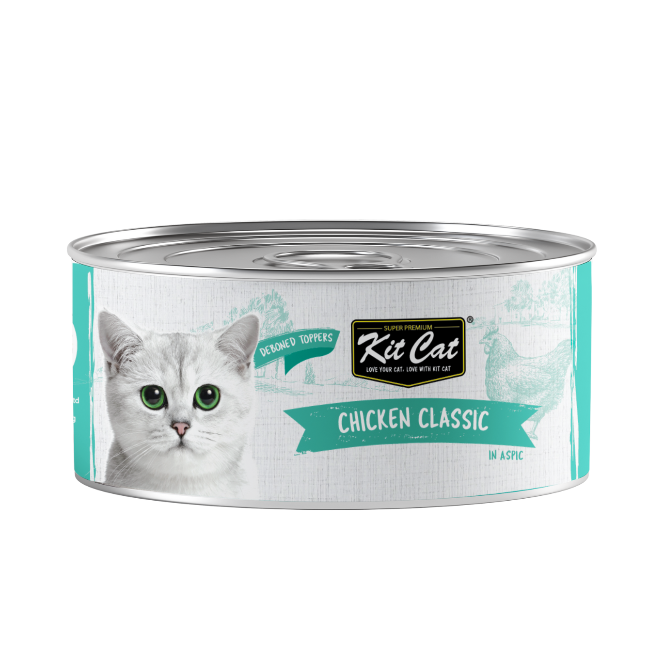 Kit Cat Canned Food Aspic/Toppers Bulk Deal (80g x 24 tins)