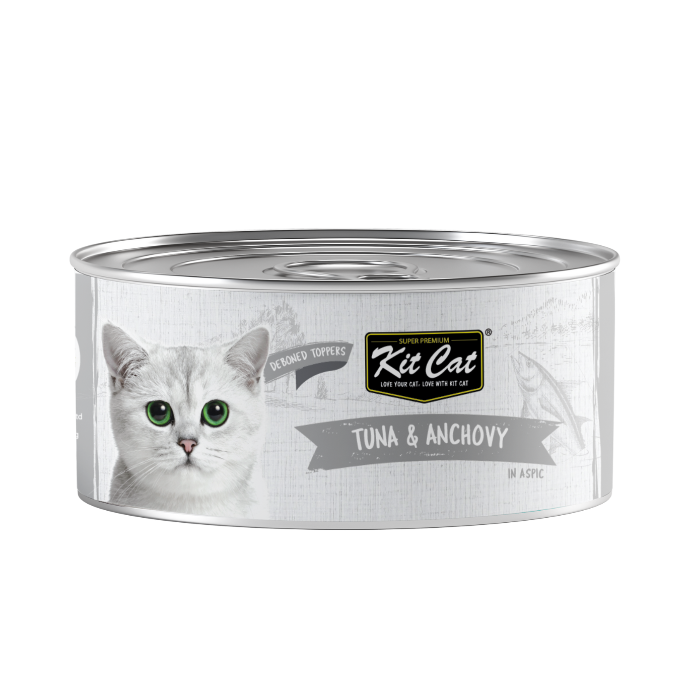 Kit Cat Deboned Toppers - Tuna Variants (80g)