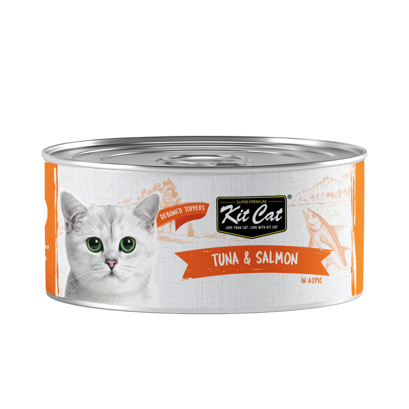 Kit Cat Canned Food Aspic/Toppers Bulk Deal (80g x 24 tins)
