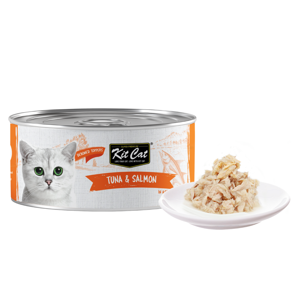 Kit Cat Canned Food Aspic/Toppers Bulk Deal (80g x 24 tins)