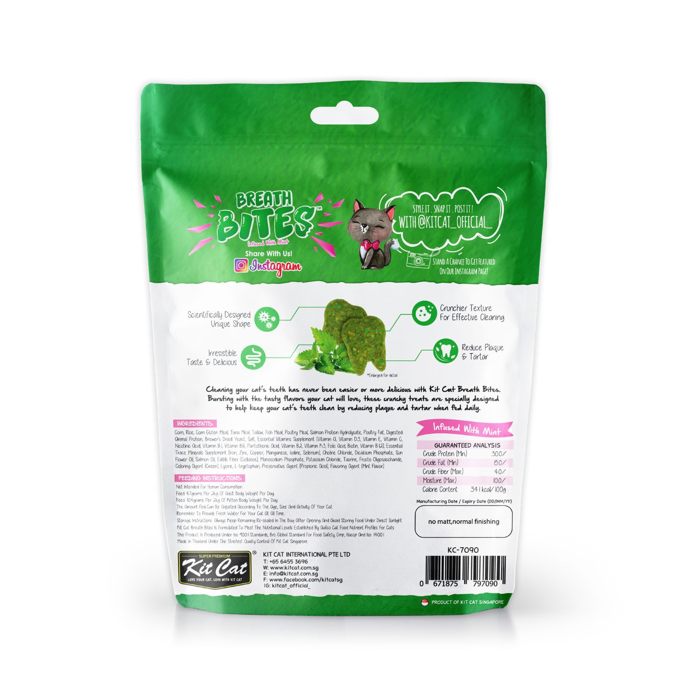 Kit Cat BreathBites Bulk Deal (60g x 12 packs)