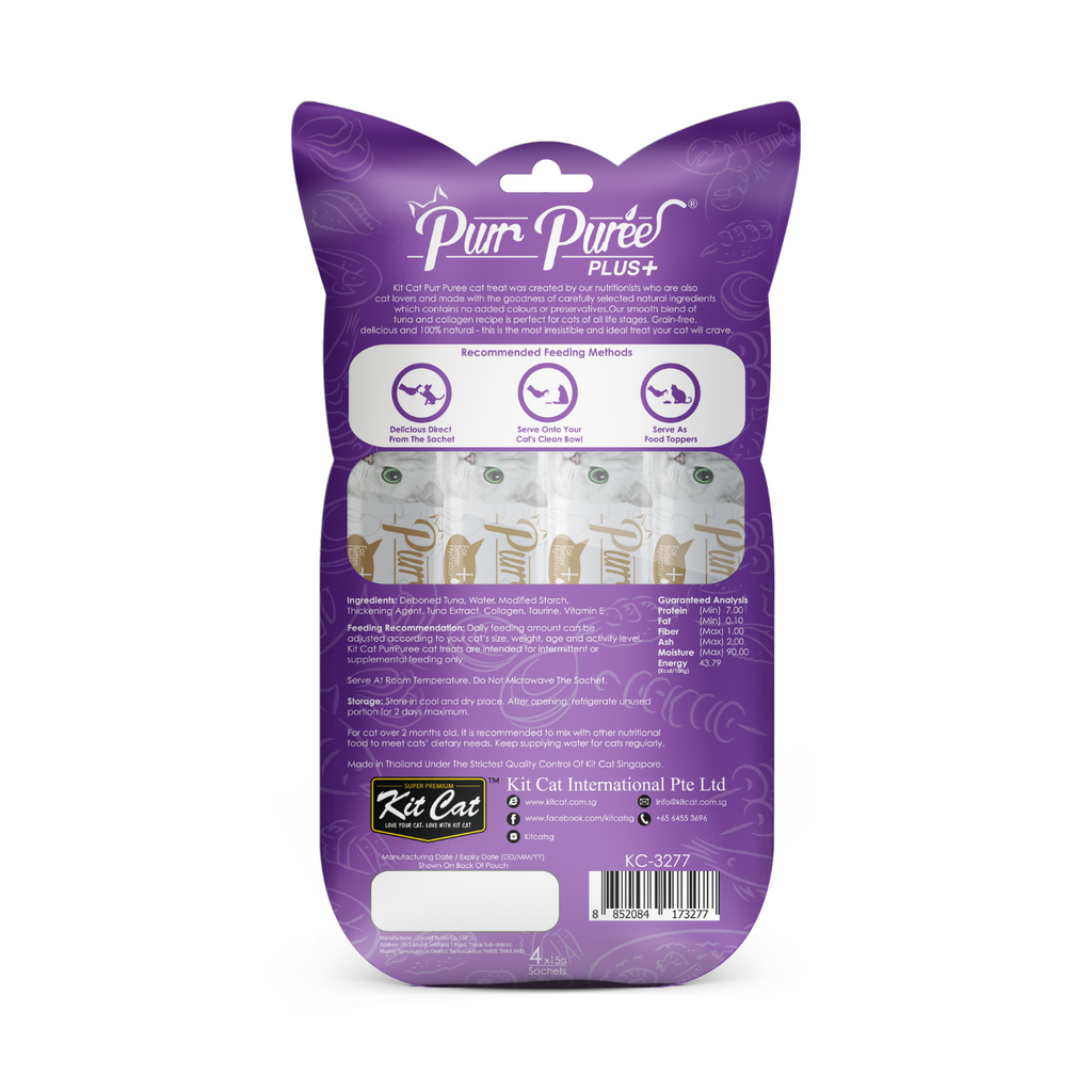 Purr Puree Plus+ (4 x 15g)