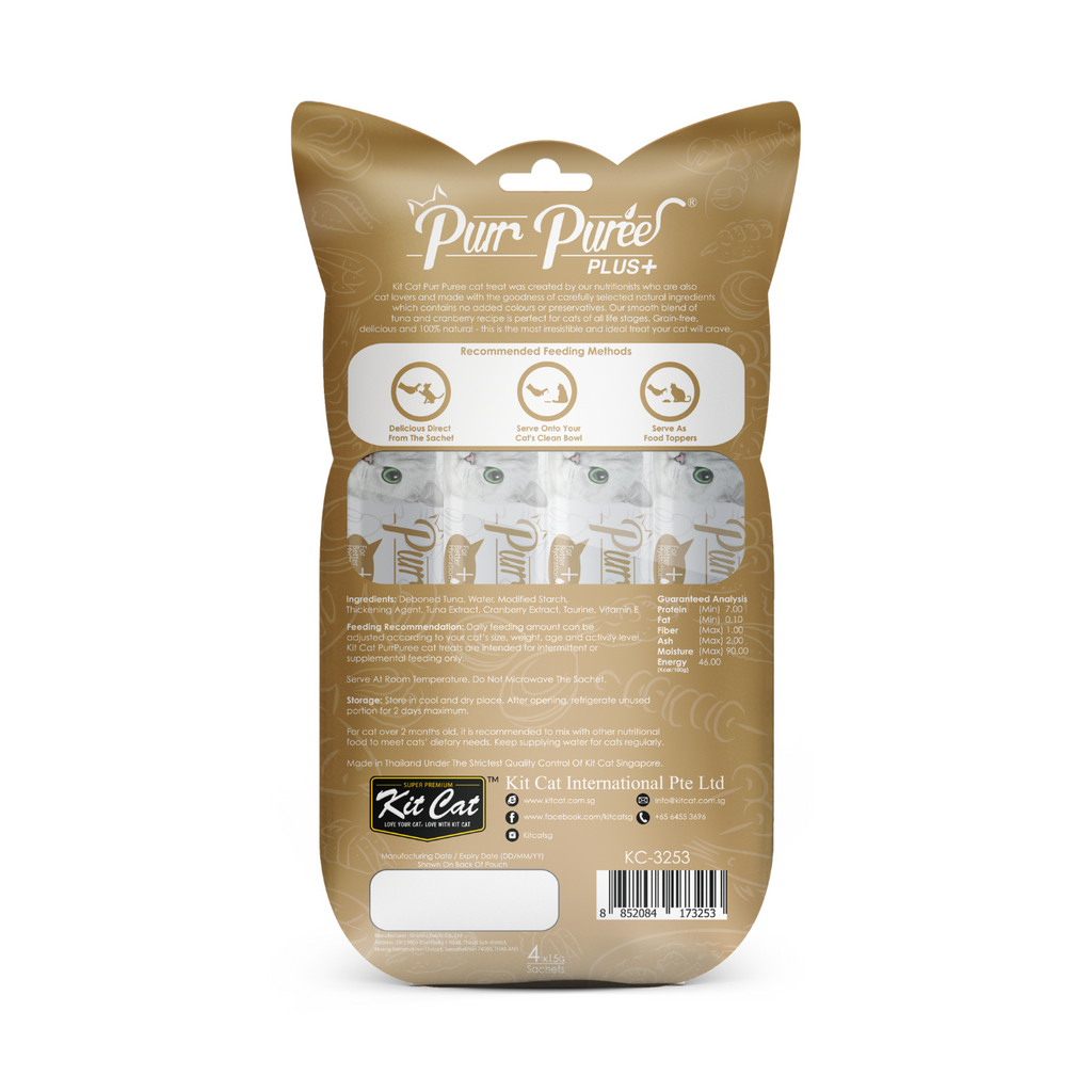 Purr Puree Plus+ (4 x 15g)