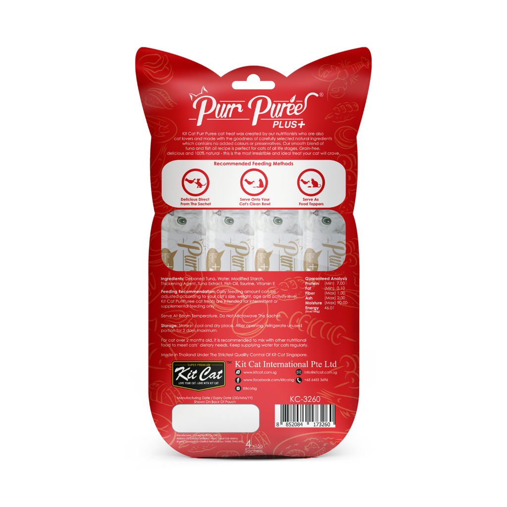 Purr Puree Plus+ (4 x 15g)