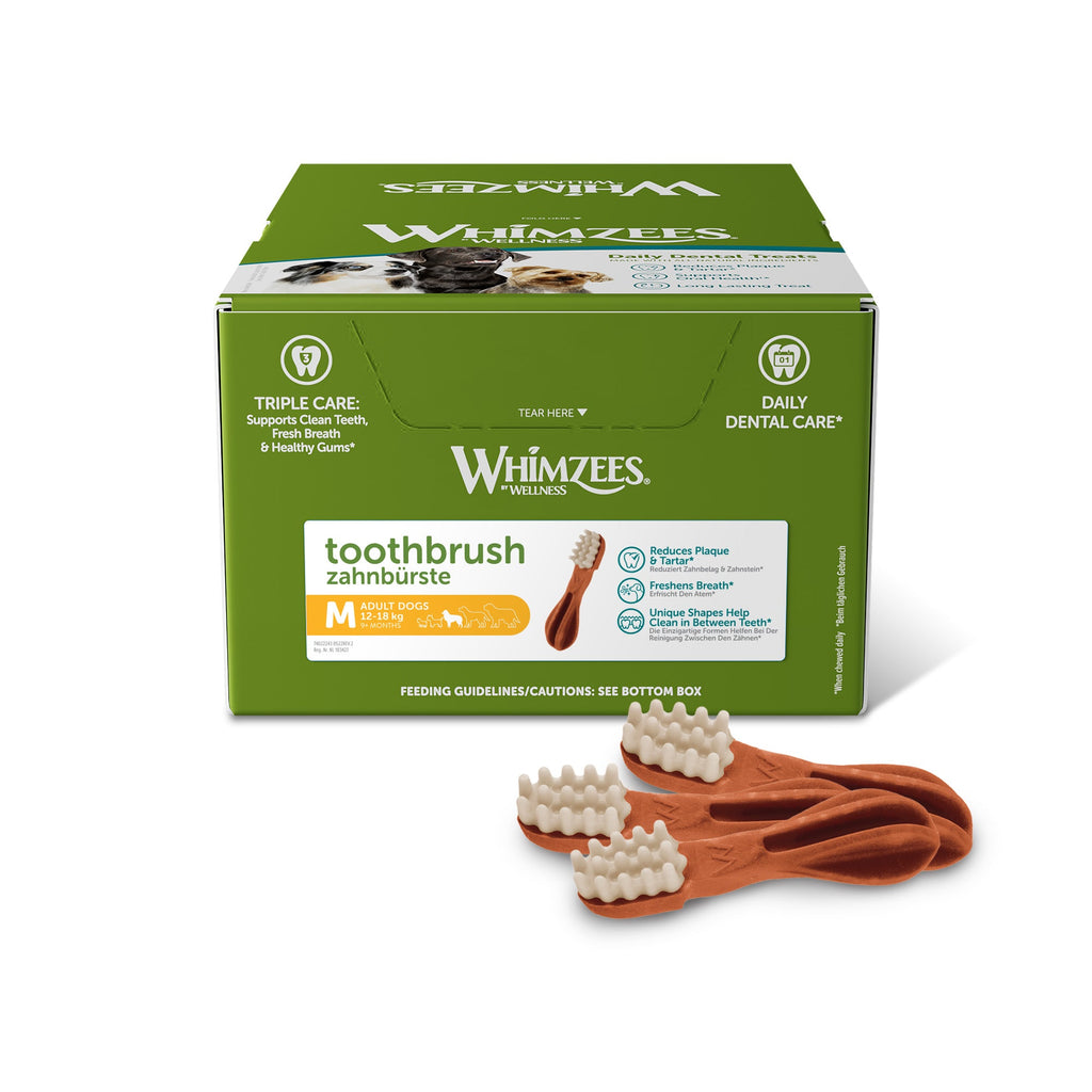 WHIM01_Whimzees_Medium Toothbrush Display Box (75pc)