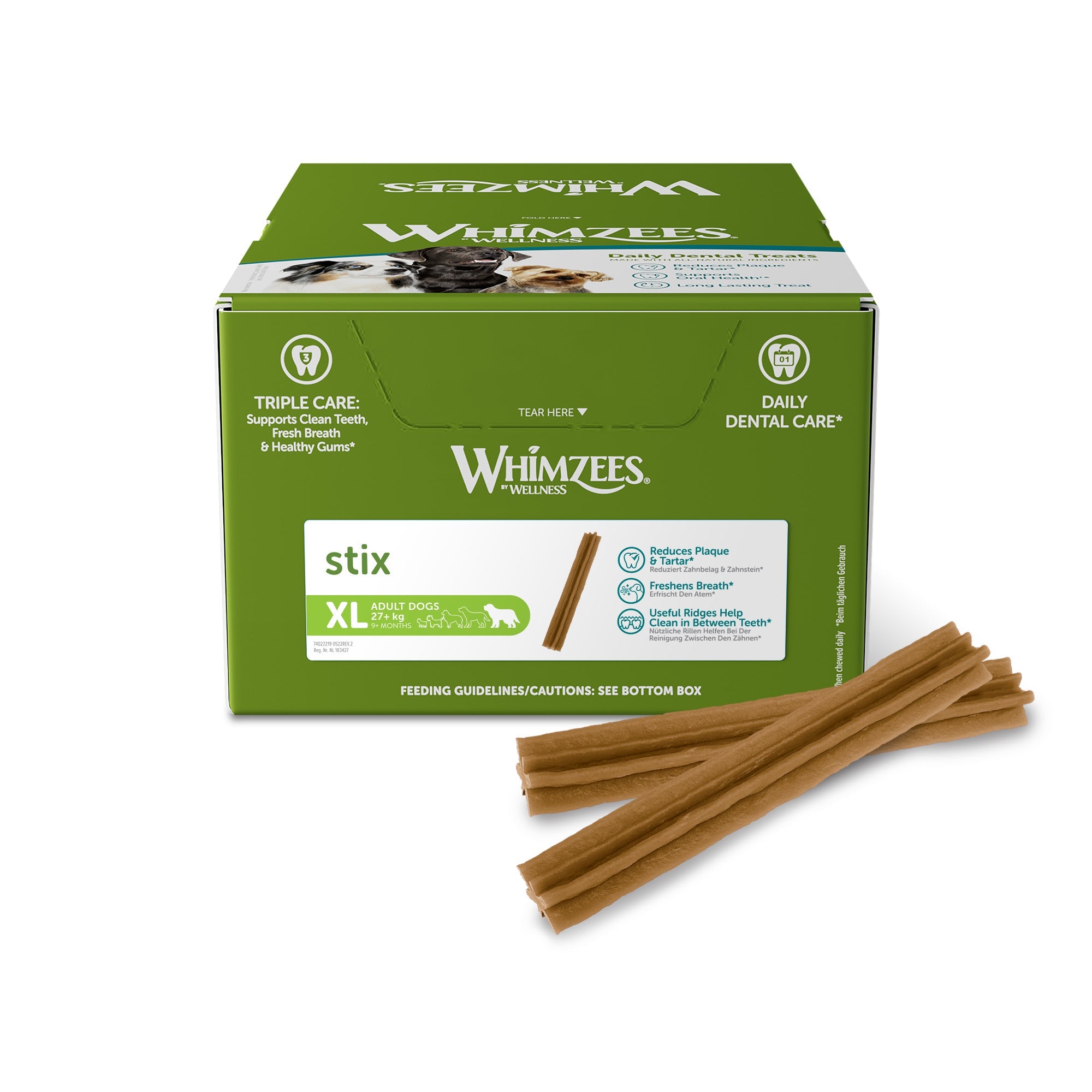 Whimzees X-Large Stix Single