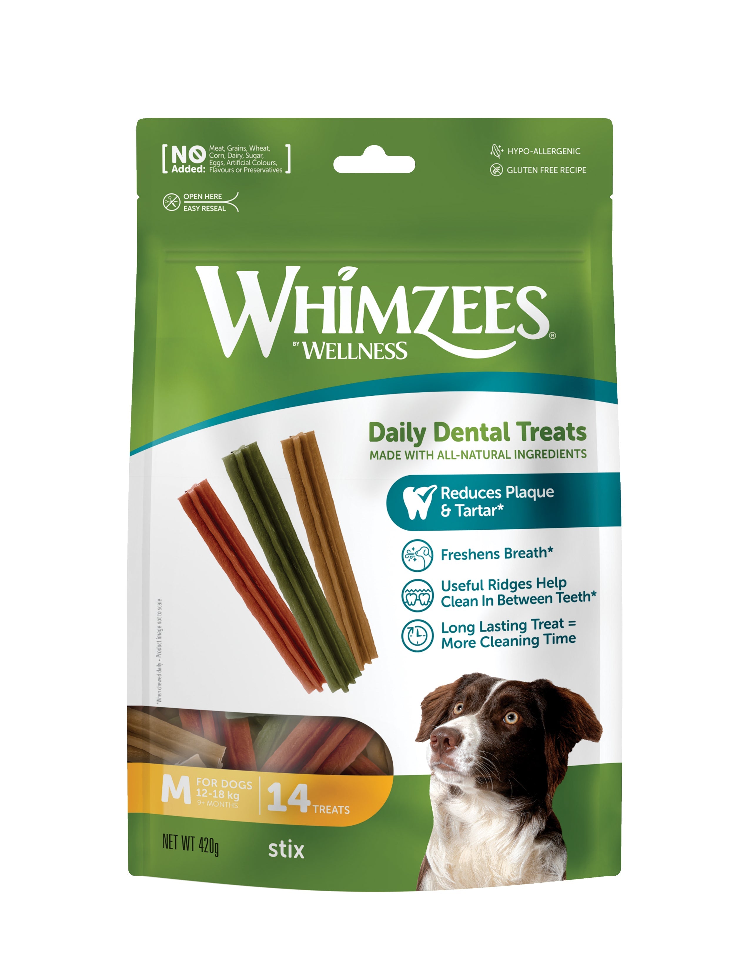 Whimzees Medium Stix Single