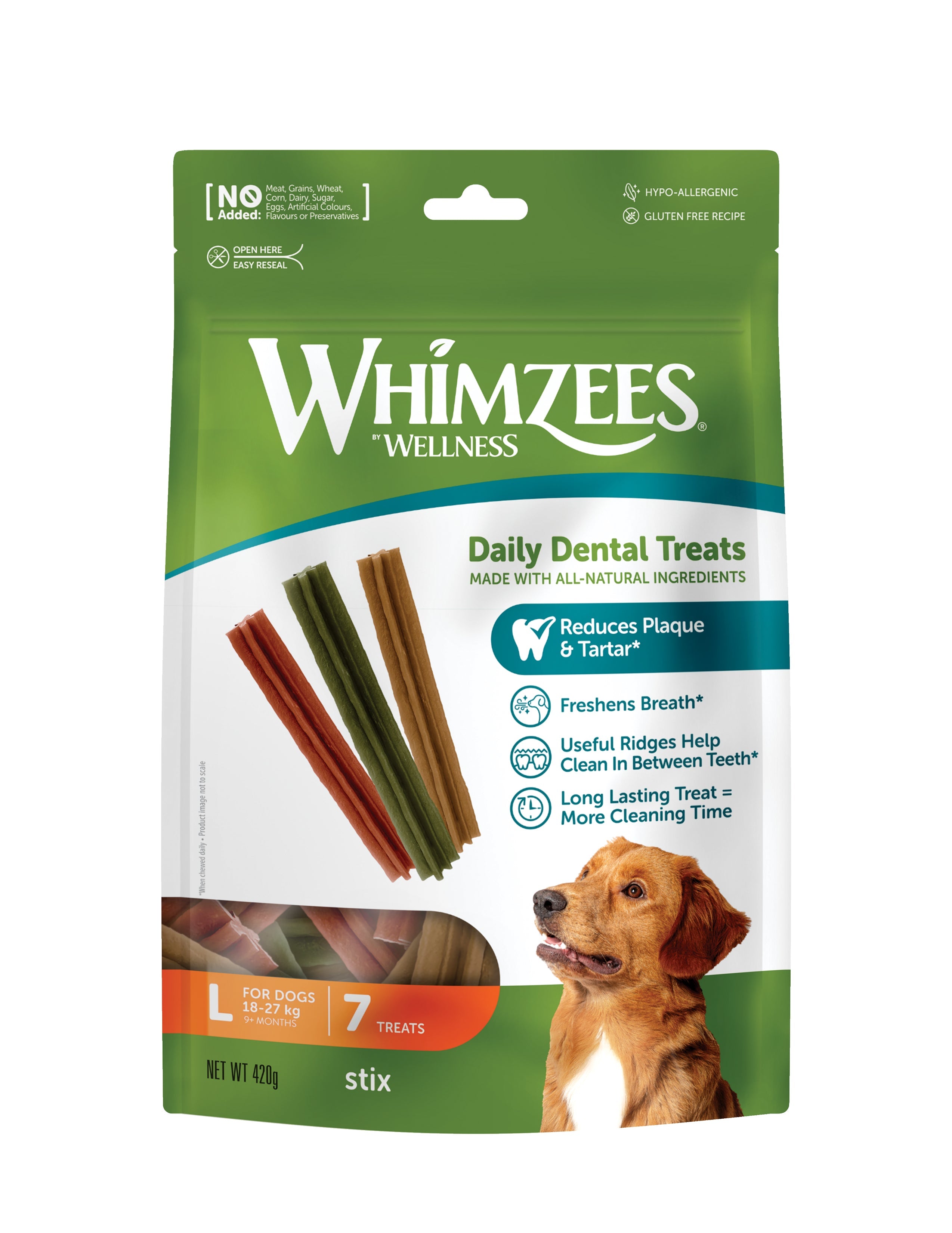 Whimzees Large Stix Single