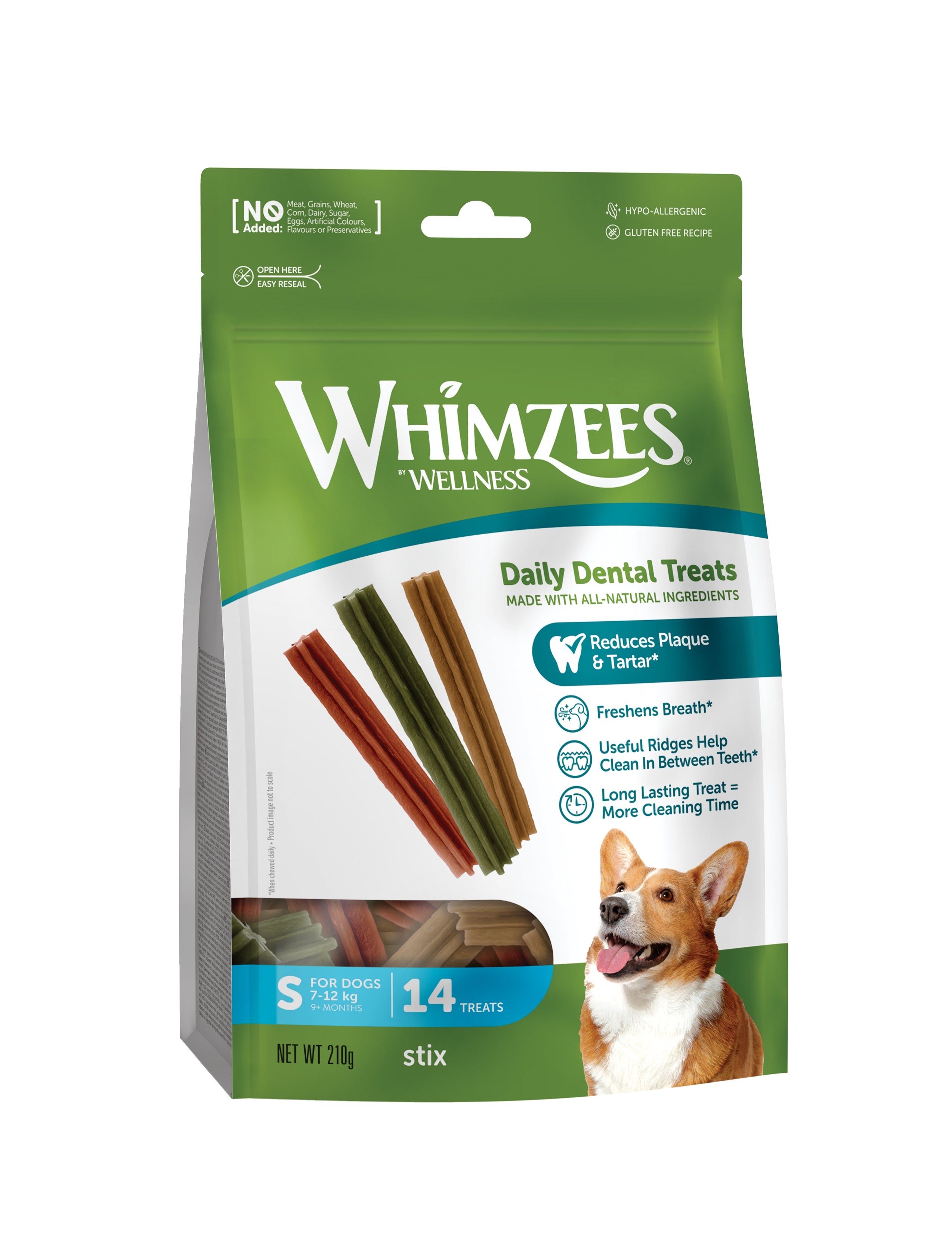 WHIM46_Whimzees_Small Stix Weekly Value Bag (14pc)