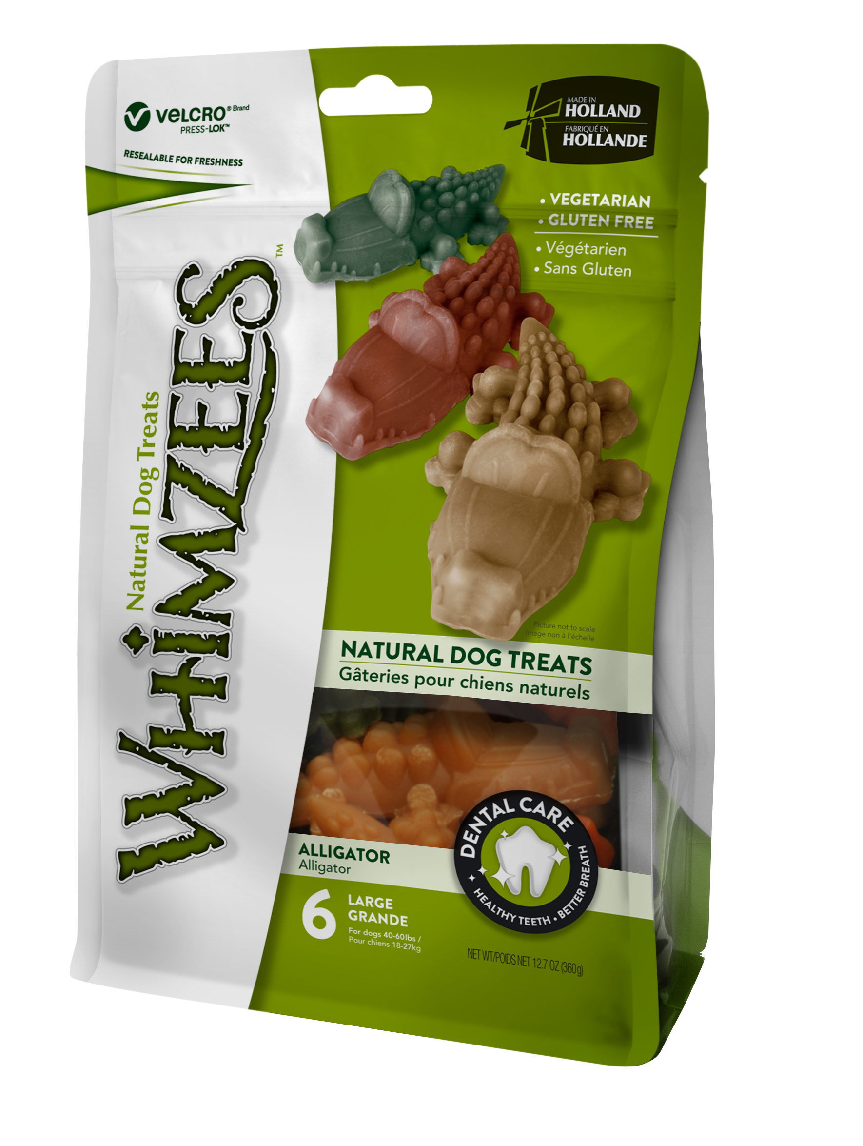 Whimzees Large Alligator Value Bag (6pc)