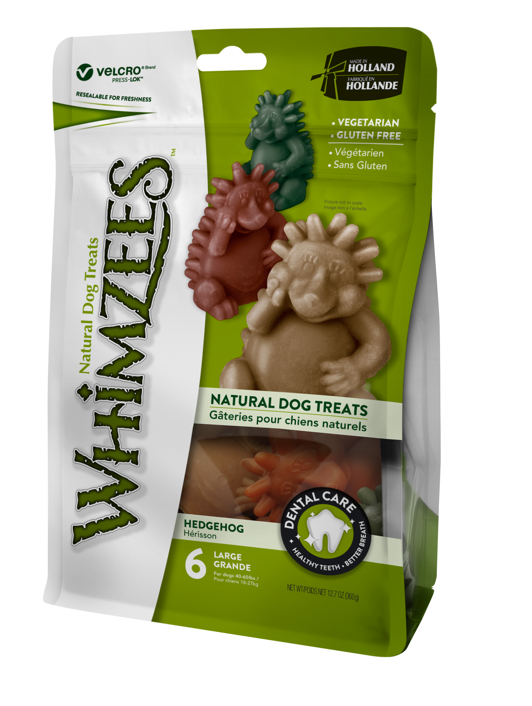Whimzees Large Hedgehog Value Bag (6pc)