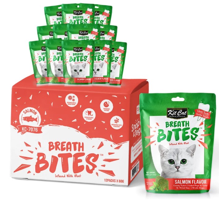 Kit Cat BreathBites Bulk Deal (60g x 12 packs)